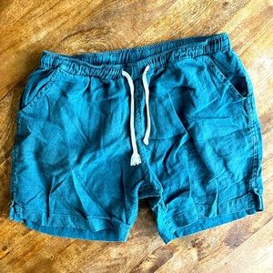 Alex Crane shorts - men’s medium - 100% linen